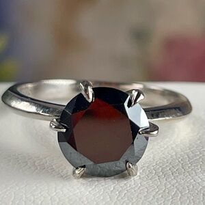 Clearance‼️3ct Diamond‼️RARE‼️ Silver 925 Ring size 7